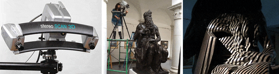 MICHELANGELO D Scanning D Printing Moses